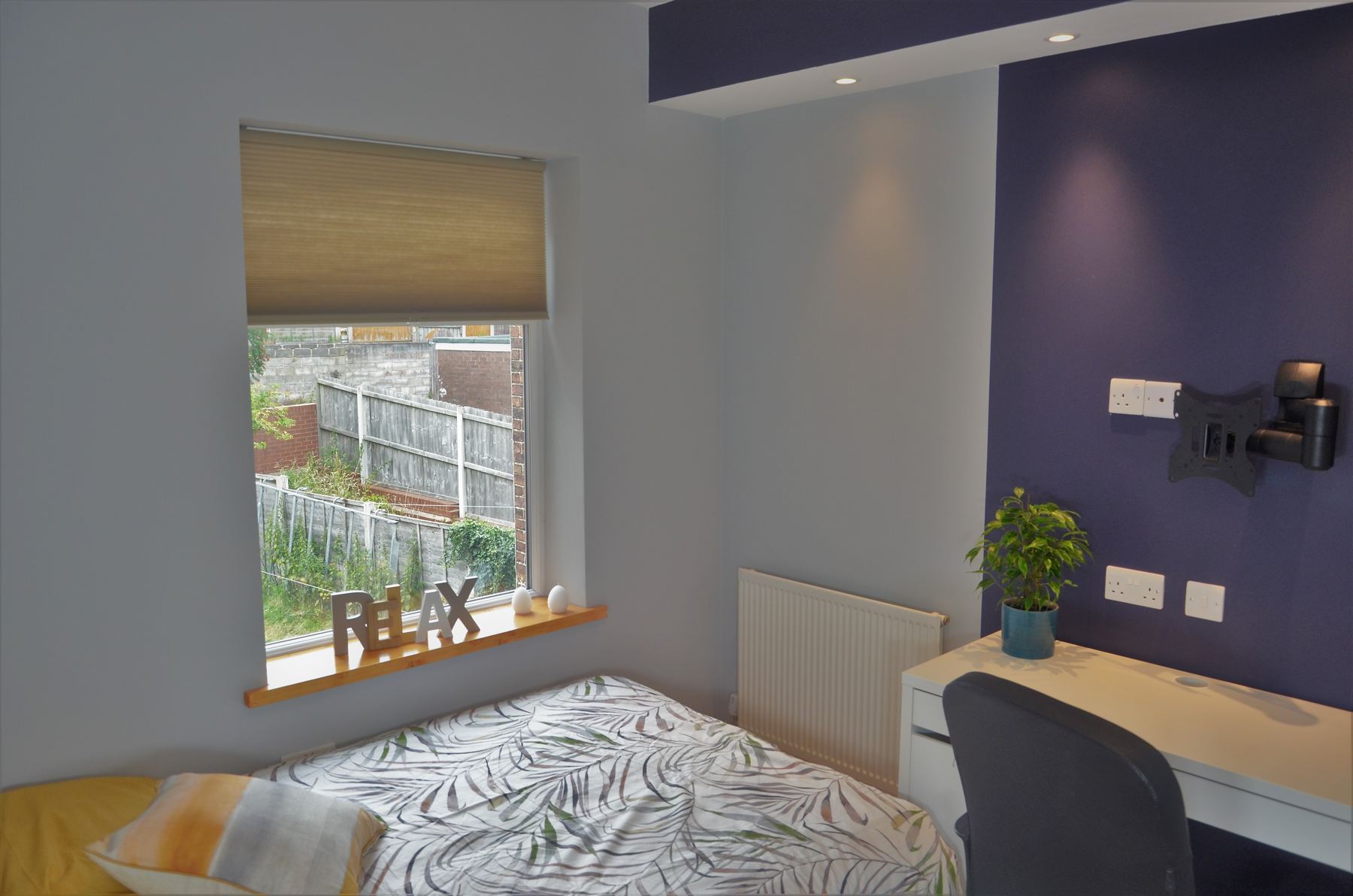 Bedroom fourth view after refurbishment